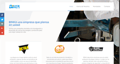Desktop Screenshot of binka.com